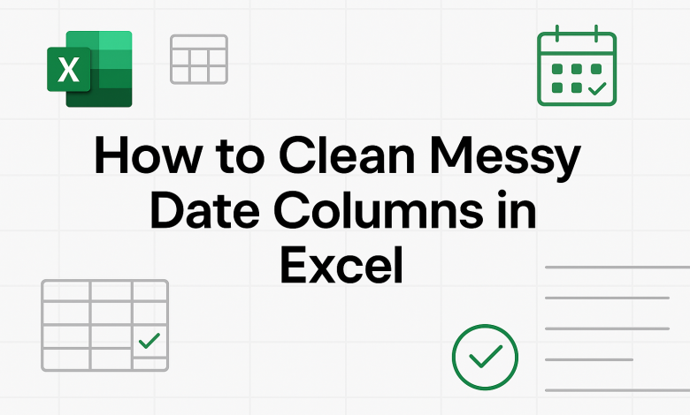 How to Clean Messy Data Columns in Excel