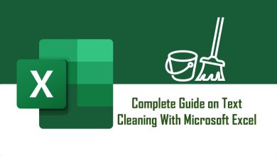 Text data cleaning with Microsoft Excel