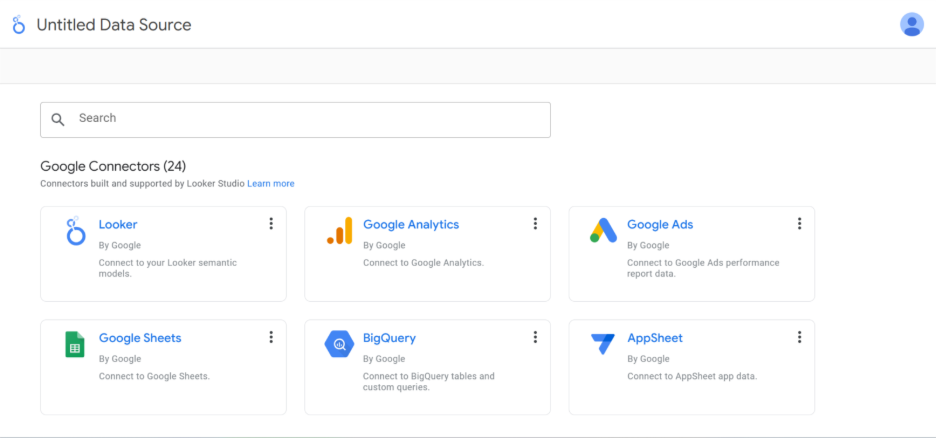 Google data connectors for Marketing Your Team