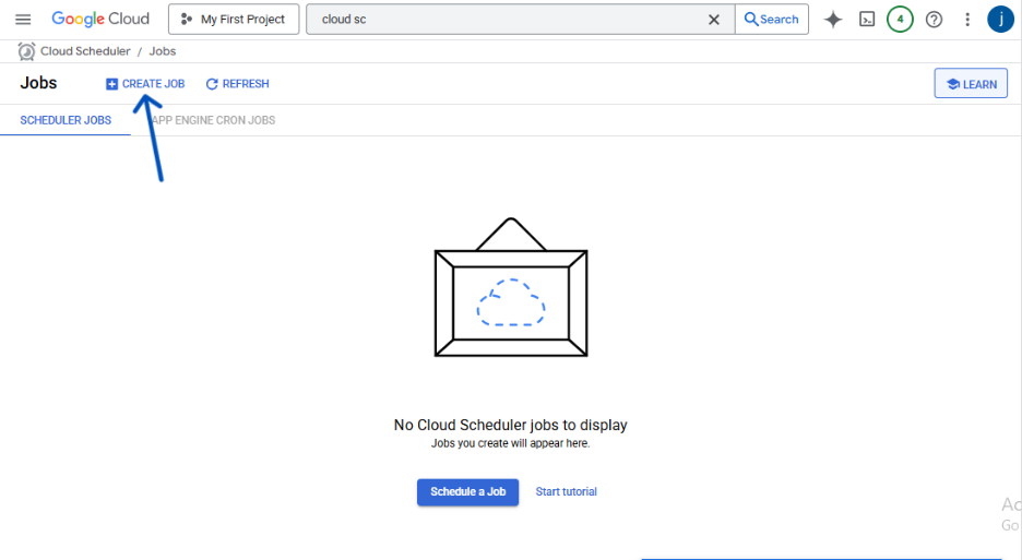 cloud scheduler