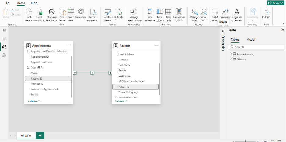 active relationship in Power BI